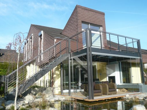 2011 Bremgarten – Sanierung Sitzplatzverglasung u. Balkon